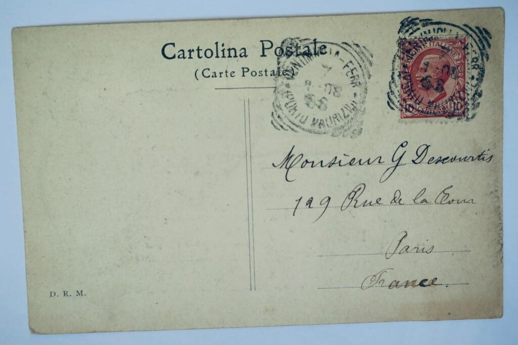 イタリア 500リラ紙幣(1906年)