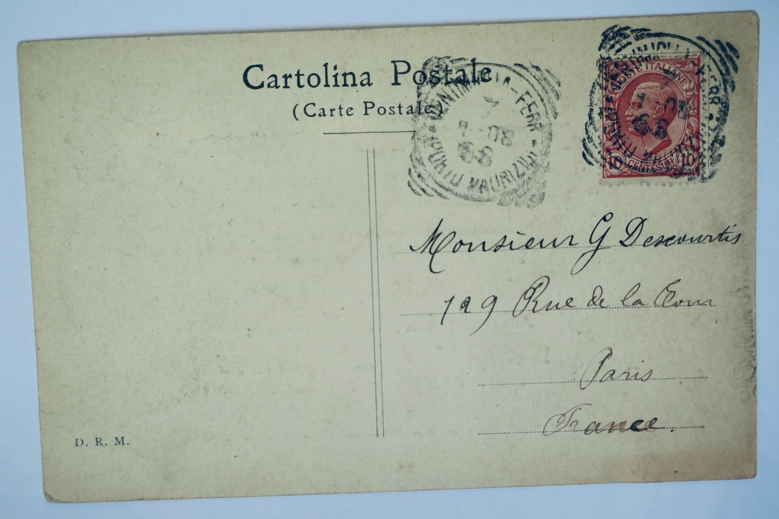 Italie LIRE 500 lire cinquecento lire 1906 - La Librairie Antique