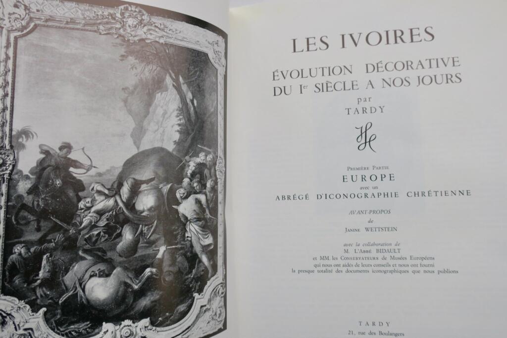 IVOIRES TARDY Europe, Antiquité, Islam, inde, Chine, Japon, Afrique Noire..