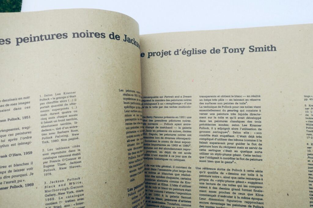 Jackson Pollock Ausstellungskatalog 1982