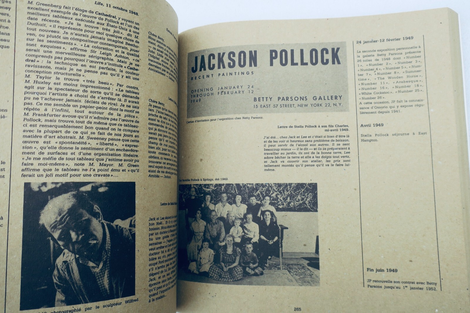 Jackson Pollock Exhibition Catalog 1982 - Image 3