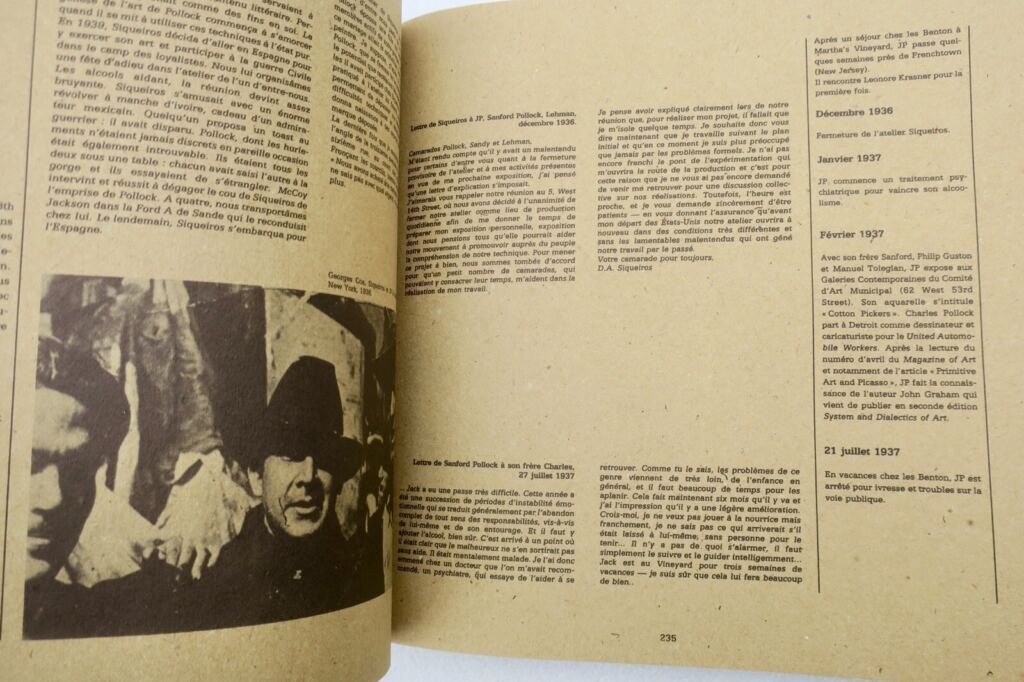 Jackson Pollock Ausstellungskatalog 1982