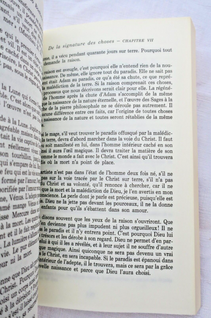 Jacob Boehme De la signature des choses