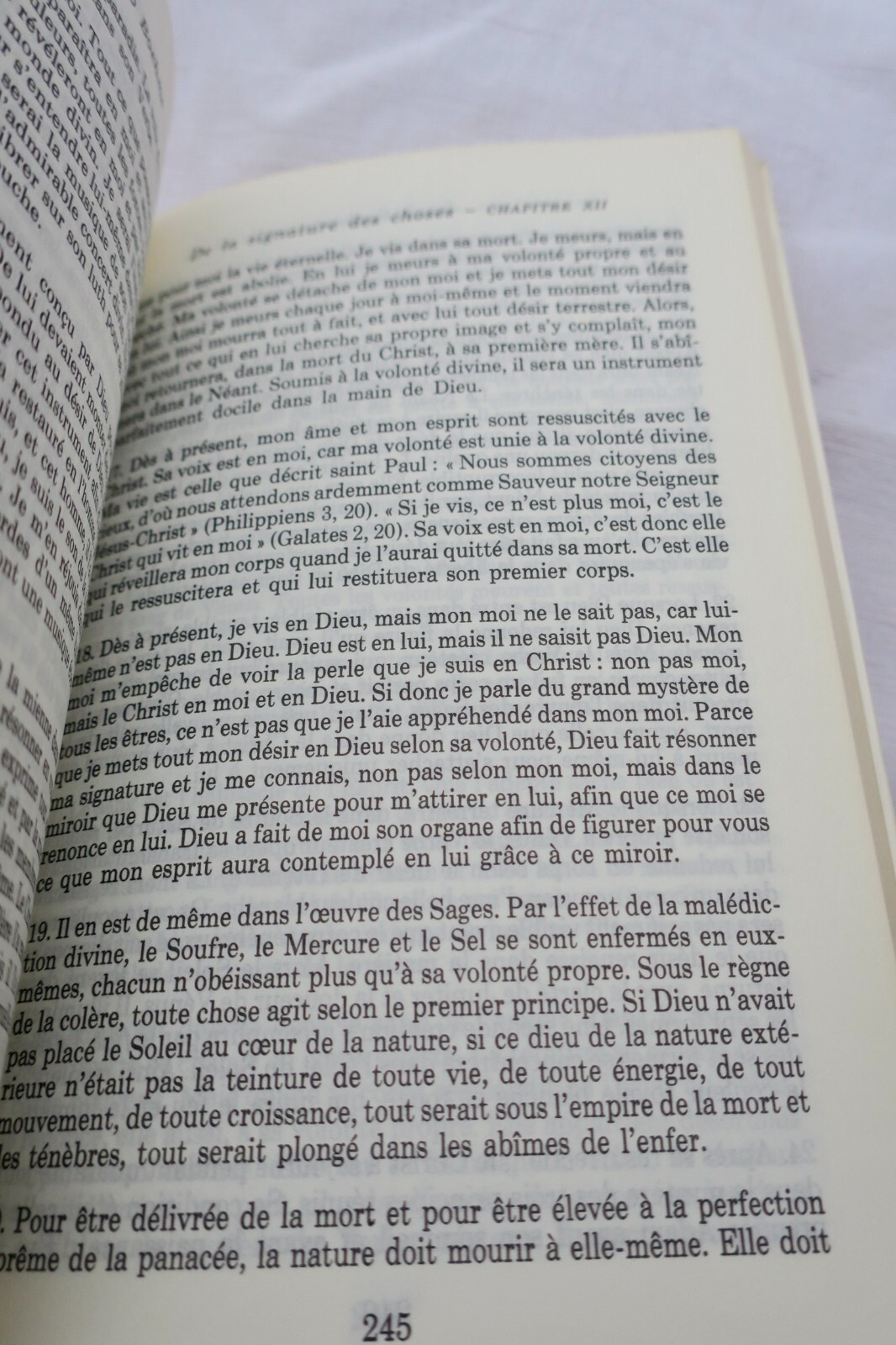 Jacob Boehme De la signature des choses - La Librairie Antique