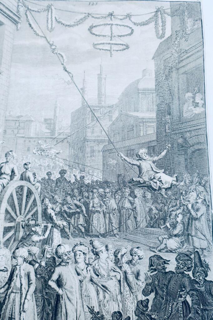 JACOB FOLKEMA Le Bairam ou la Pâque des Mahometans 1737