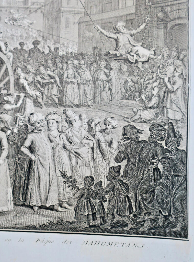 JACOB FOLKEMA Le Bairam ou la Pâque des Mahometans 1737