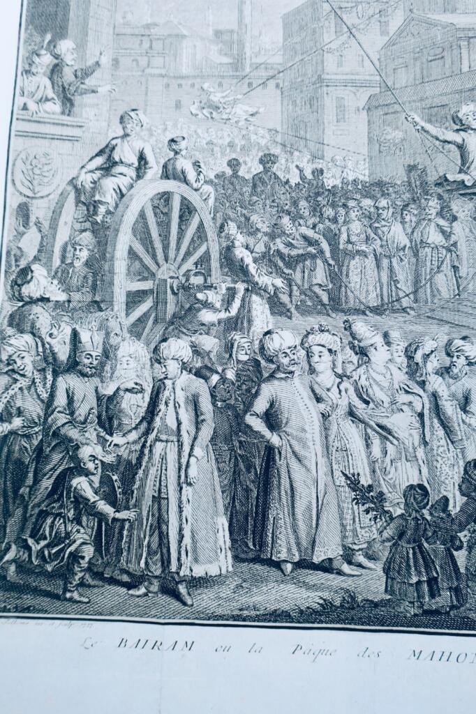 JACOB FOLKEMA Le Bairam ou la Pâque des Mahometans 1737
