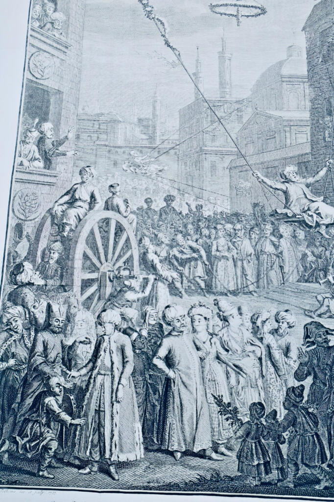 JACOB FOLKEMA Le Bairam ou la Pâque des Mahometans 1737