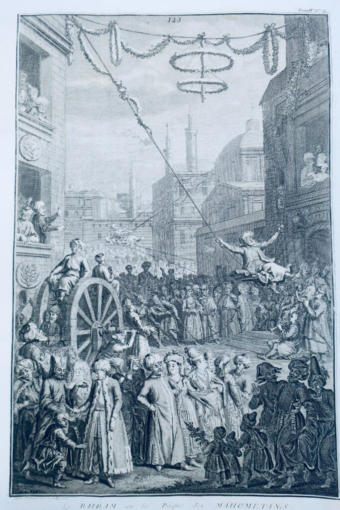 JACOB FOLKEMA Le Bairam ou la Pâque des Mahometans 1737