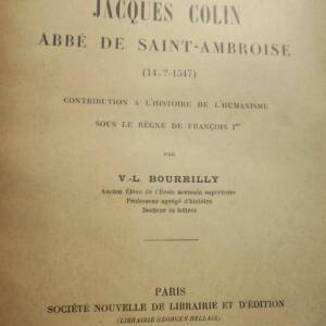 Jacques Colin, abbe de Saint-Ambroise (14.? -1547)