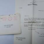 Jacques Duhamel eigenhändiger Brief