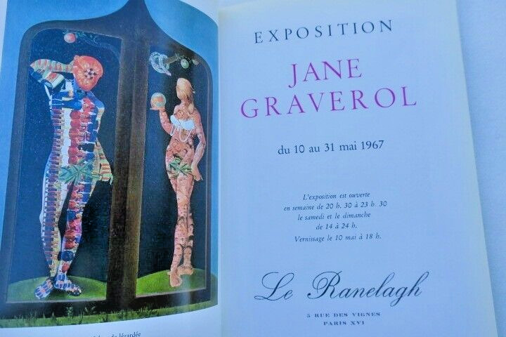 Jane Graverol. Exposition du 10 au 31 mai 1967