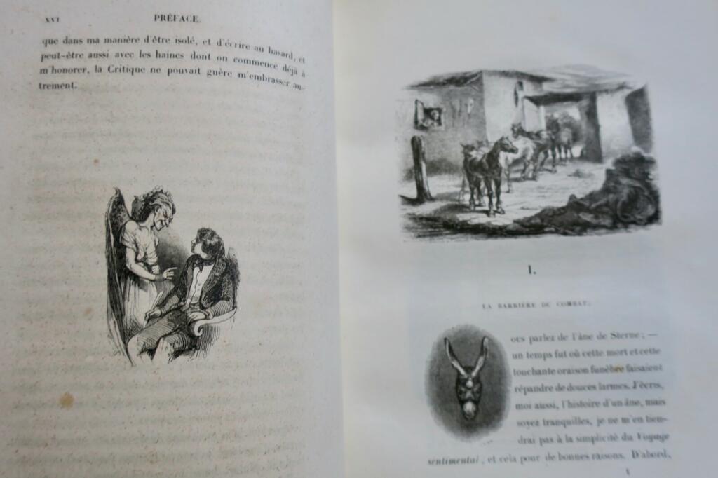 Janin Der tote Esel Originalausgabe/Original-Pappband illustriert von Johannot