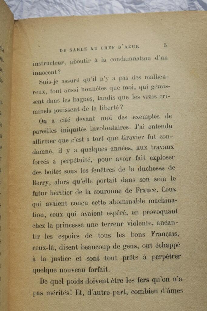 Roman von Jean Besliere mit Autorendediktion