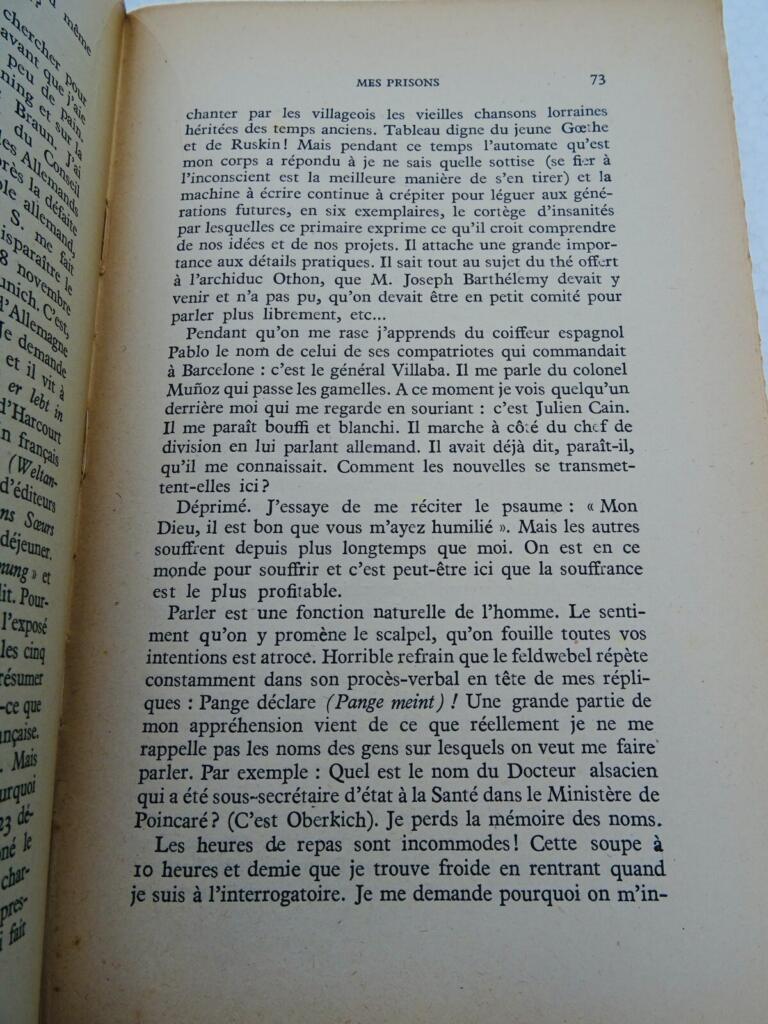 Die Kämpfe von Jean Di PANGE