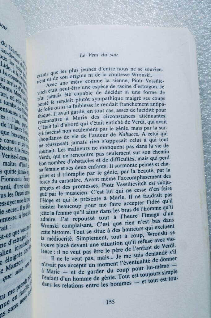 Jean D'Ormesson Der Abendwind + Widmung
