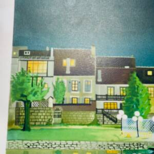 Jean-Luc Lecoindre Lith- originales Les lampadaires blancs