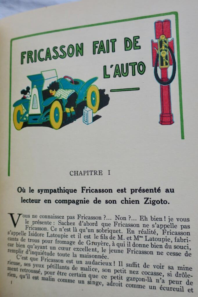 JEANJEAN LES AVENTURES DE FRICASSON 1925