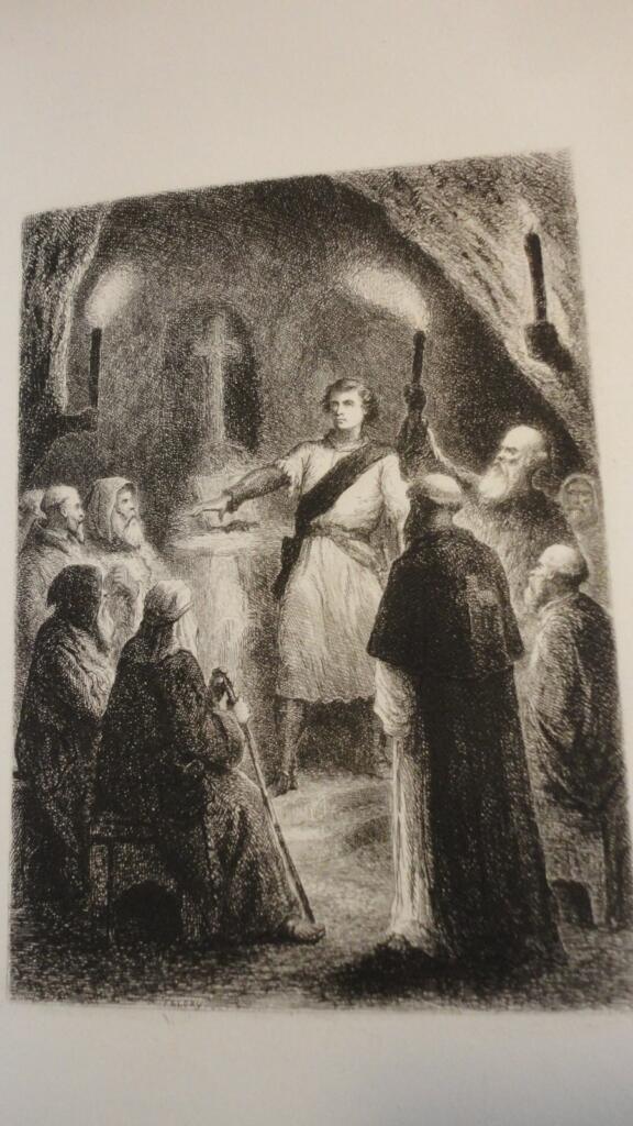 Jérusalem EUGENE LA REINE DE JERUSALEM illustré de 10 eaux fortes