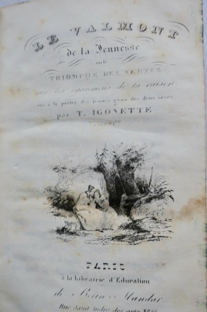 jeunesse Valmont de la jeunesse ou le triomphe des vertus