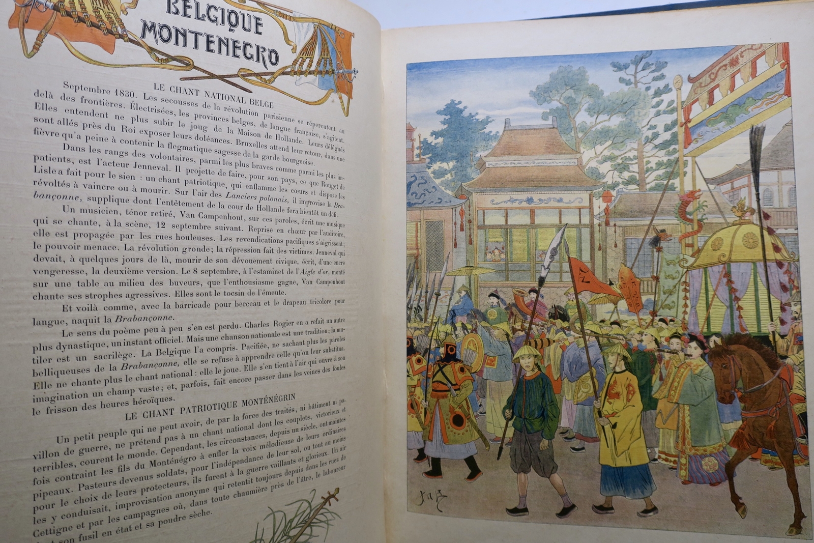 JOB MONTORGUEIL Georges. Les Chants Nationaux de tous les Pays – Image 4