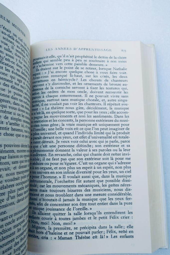 Goethes Romane - Pléiade-Ausgabe