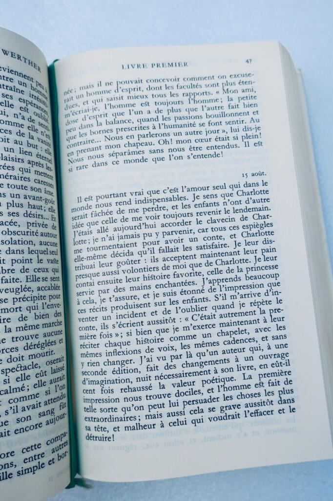 Goethes Romane - Pléiade-Ausgabe