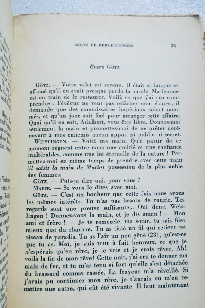 Goethe's Classic Drama
