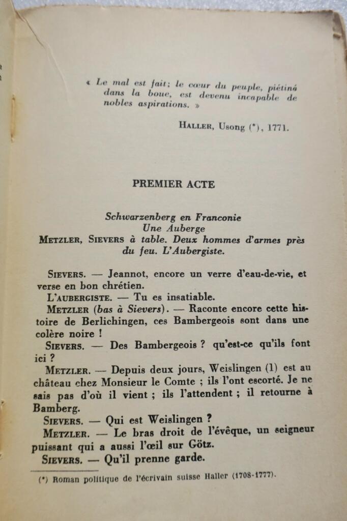 Goethe's Classic Drama