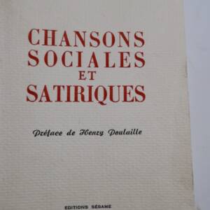 JOLIVET Chansons sociales et satiriques 1956