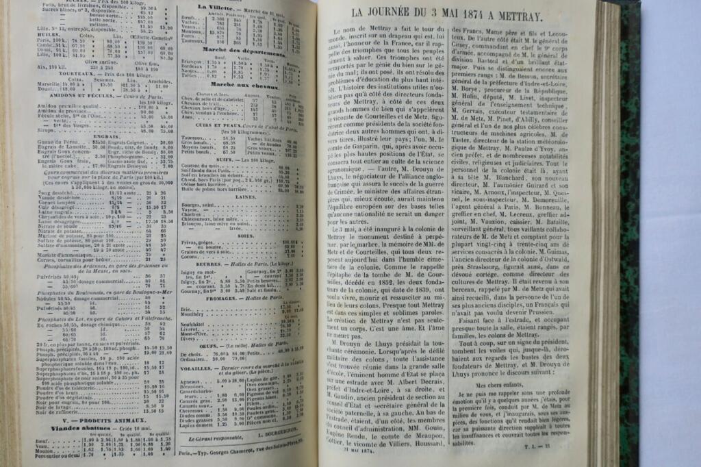 Praktisches Agrarjournal von 1874