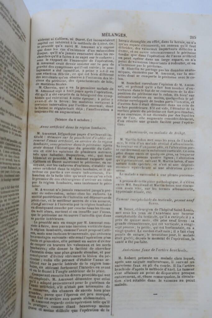 Journal des connaissances médico-chirurgicales 1839-1840