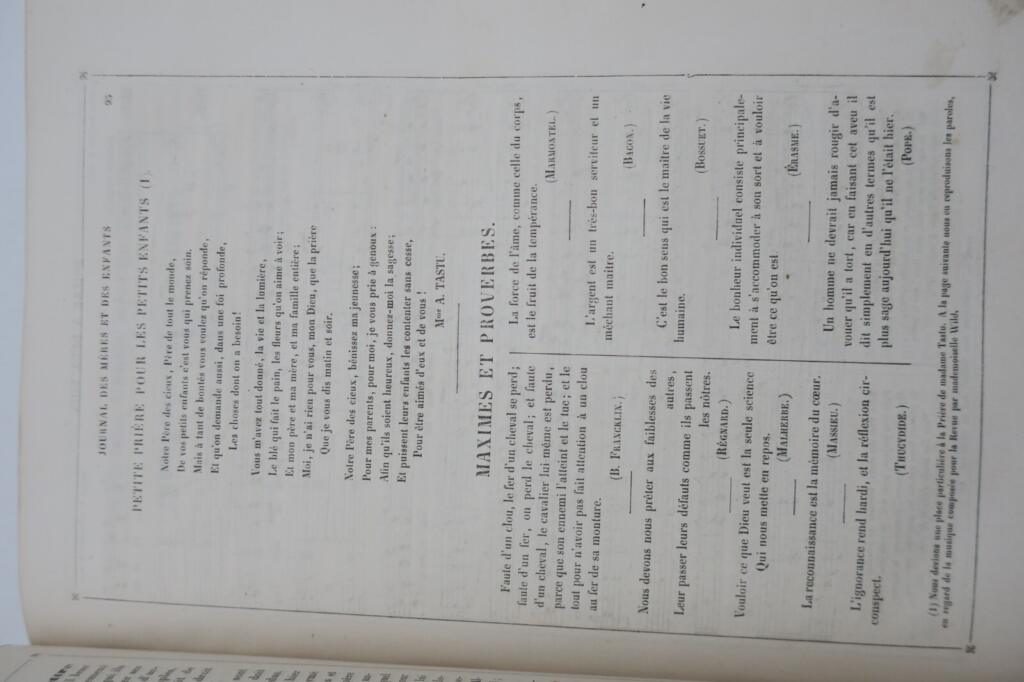 Bildungszeitschrift für Mütter und Kinder