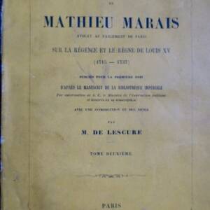 Memoirs from Louis XV's Reign