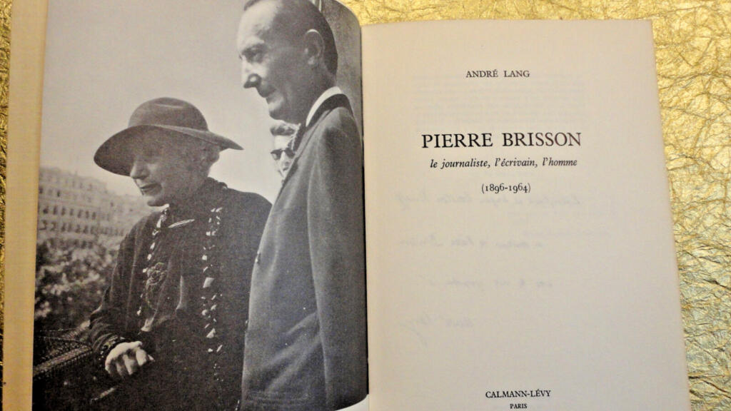 Biography of journalist Pierre Brisson