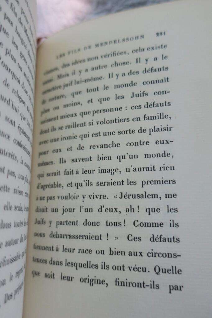 JUIF THARAUD (Jean & Jérôme) Petite histoire des juifs