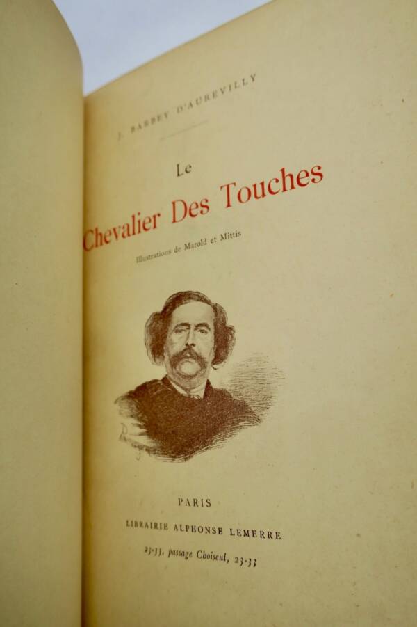 Jules BARBEY D'AUREVILLY El Caballero De Las Tocas LEMERRE