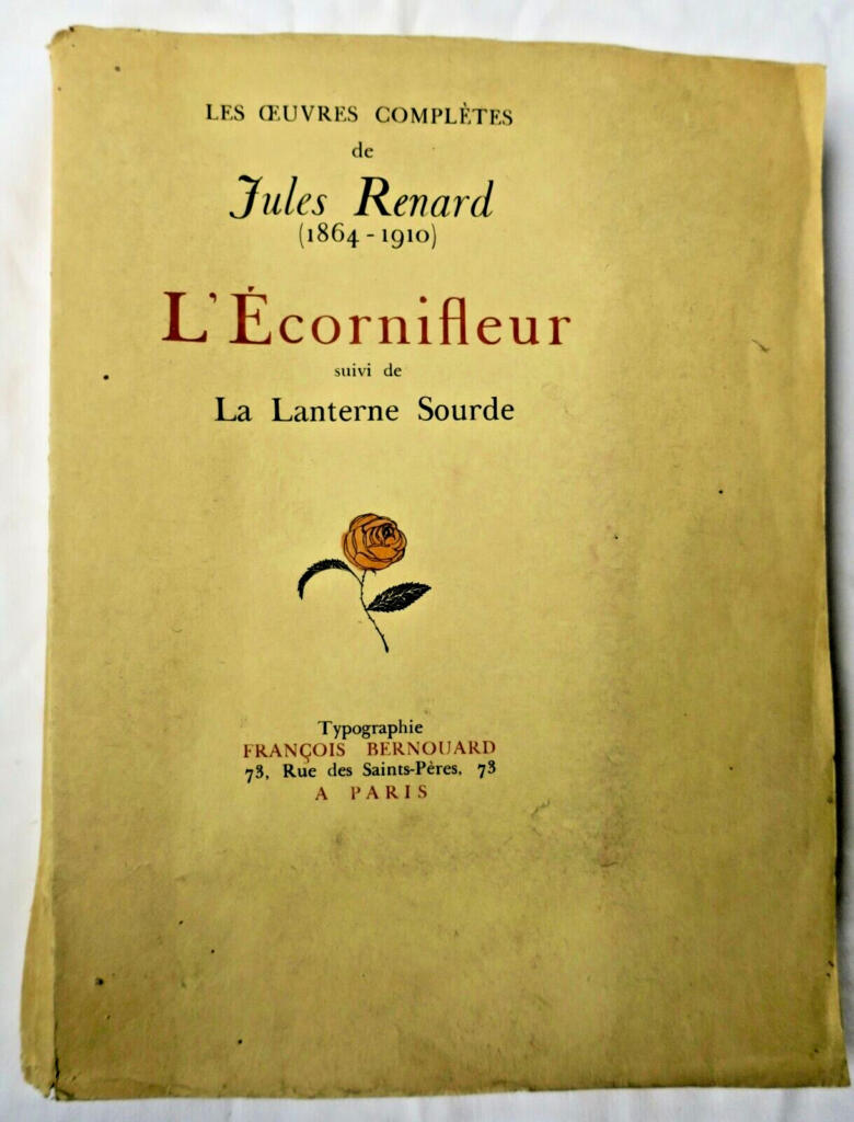 Jules Renard's Ecornifle and The Deaf Lantern