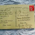 Julien Benda carte autographe