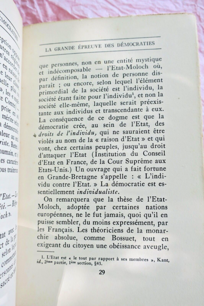 Essay on Democratic Principles