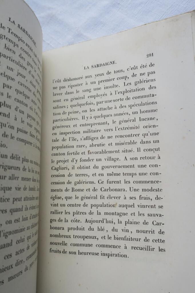 Naval memoirs and Sardinian observations from 1842