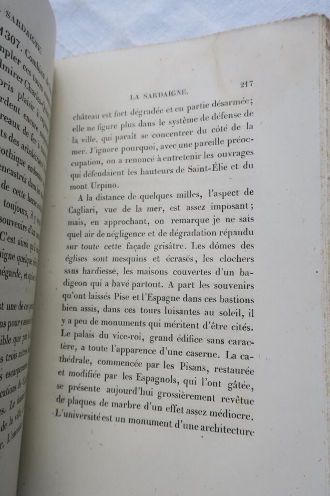 Naval memoirs and Sardinian observations from 1842