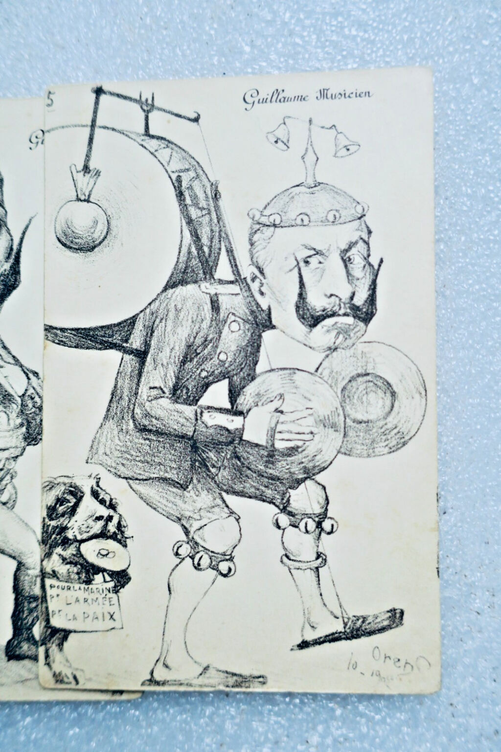 Kaiser Orens Guillaume poète, musicien, comédien, marin, peintre &.. ??