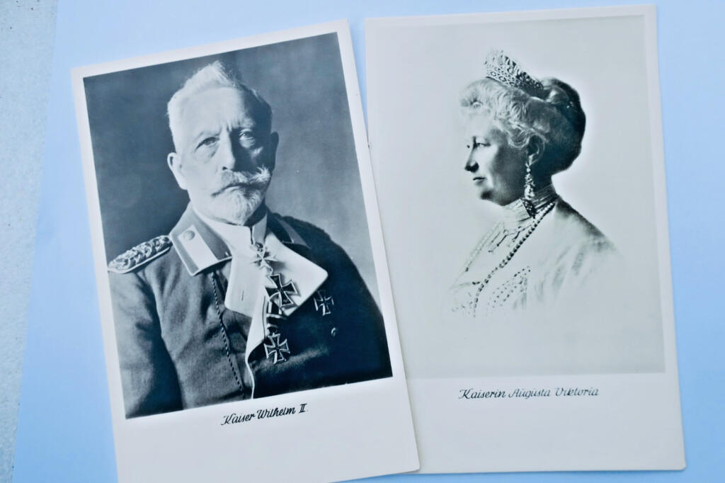 Kaiser Willhelm II & Augusta Viktoria DEUTSCHLAND Guillaume II