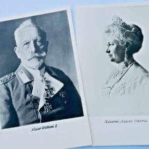 Kaiser Willhelm II & Augusta Viktoria DEUTSCHLAND Guillaume II