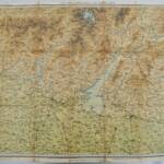 Karte der Lombardischen & Süd-Tiroler-Alpen 75 x 51 cm 1/250000 - La Librairie Antique