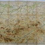 Karte der Oesterreich. Alpen und des Wiener Waldes 75 x 51 cm 1/250000