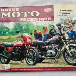Kawasaki Revue Moto Technique, N° 42, Kawasaki Z 400 J, Z 500 B, Gp Z 500 D1, Su