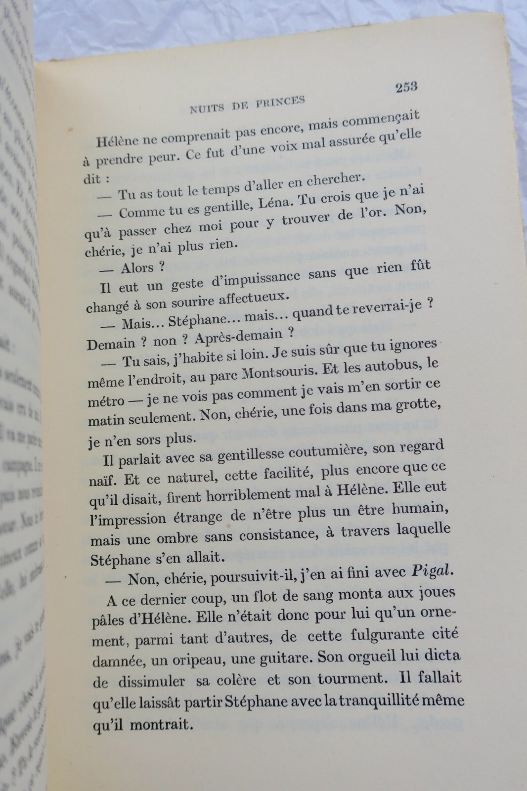 Prince's Nights - First Edition<span class="lla-card-orig-wrap"><span class="lla-card-orig">❦ KESSEL (Joseph). Nuits de Princes EO</span></span> - La Librairie Antique