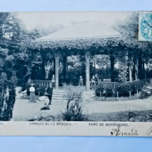 kiosque de la musique Montsouris PARIS 1903